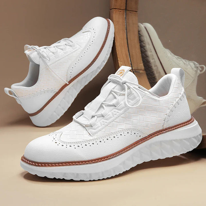 Axton | Men’s Trainers featuring Brogue-Style Structure