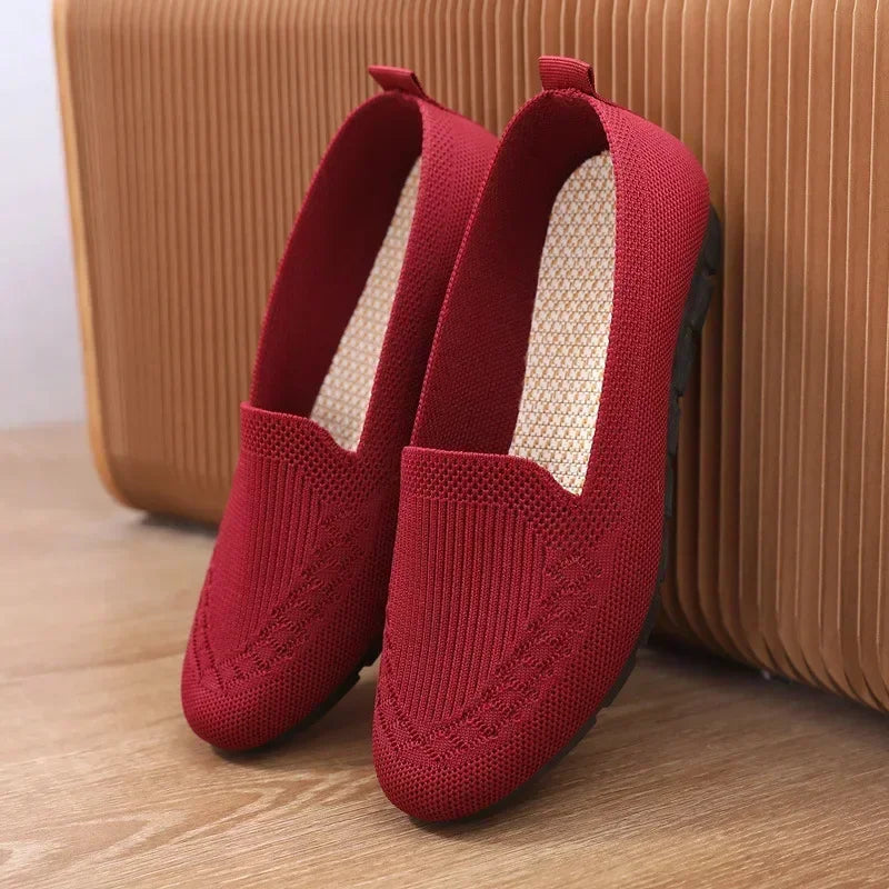 Keira | Women’s Slip-On Flats in a Soft Everyday Texture