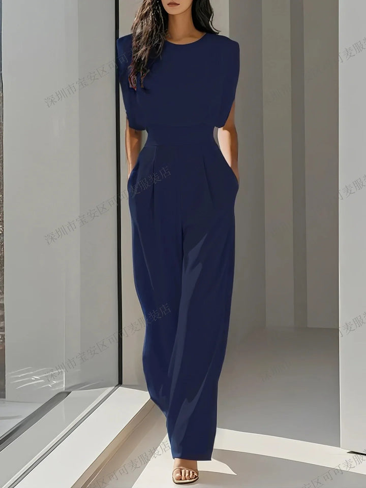 Polly | Women’s Sleeveless Jumpsuit for Modern Daily Composing