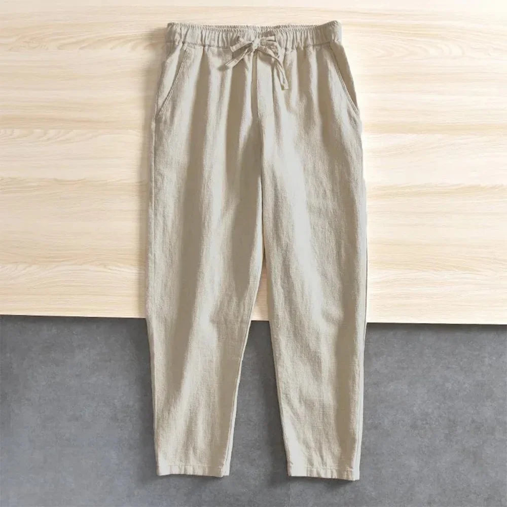 Barney | Men’s Drawstring Trousers for Daily Comfort Garments