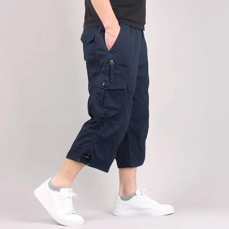 Jaxon | Men’s Cargo Trousers in a Cropped Utility Style