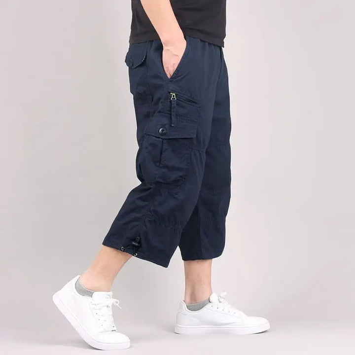 Jaxon | Men’s Cargo Trousers in a Cropped Utility Style