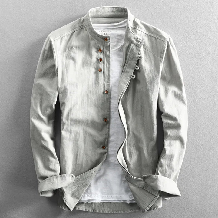 Orin | Men’s Button-Up Shirt in a Clean Minimal Design