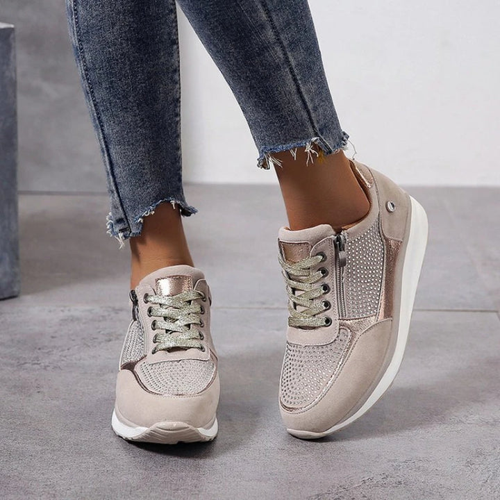 Mikka | Women’s Lace-Up Trainers for Everyday Support
