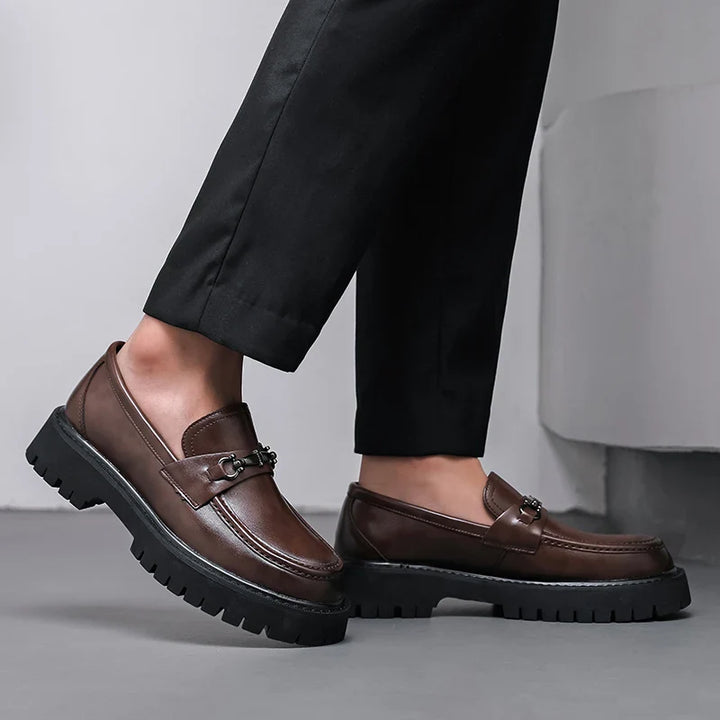 Quade | Men’s Loafers in a Structured Chunky Sole