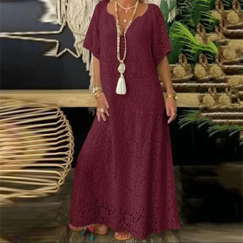 Leandra | Women’s Maxi Dress designed for Easy Sunshine Garments