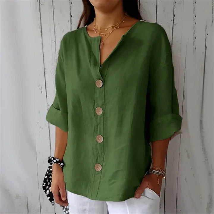 Ravenna | Women’s Button-Front Blouse in a Relaxed Fit
