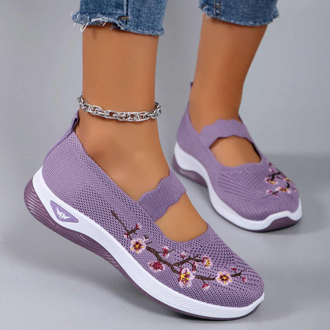 Evara | Women’s Mary Jane Trainers for Relaxed Outings