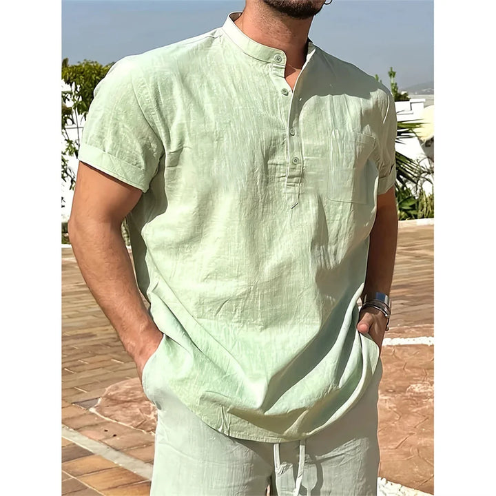 Sawyer | Men’s Henley Shirt for Summer-Ready Casuals