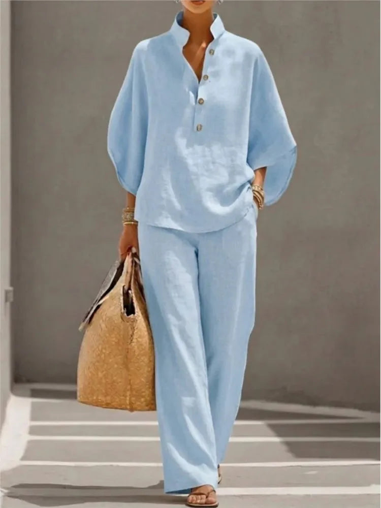Piper | Women’s Top and Trousers Set for Relaxed Daywear