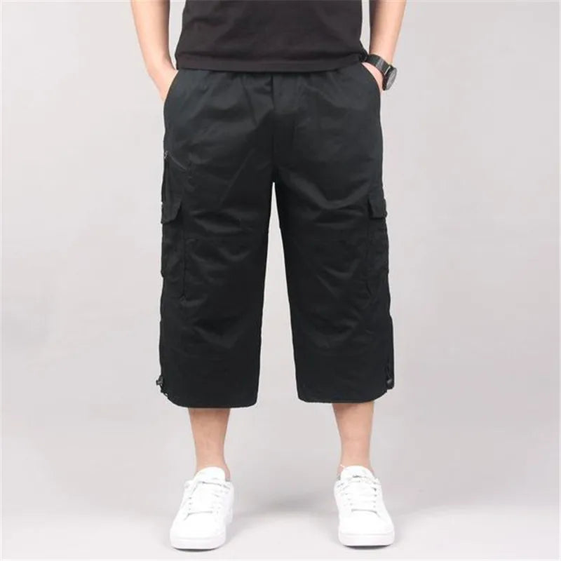 Jaxon | Men’s Cargo Trousers in a Cropped Utility Style