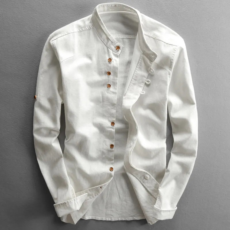 Orin | Men’s Button-Up Shirt in a Clean Minimal Design