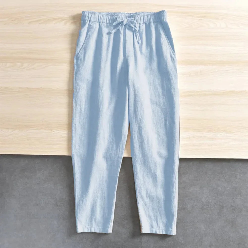 Barney | Men’s Drawstring Trousers for Daily Comfort Garments