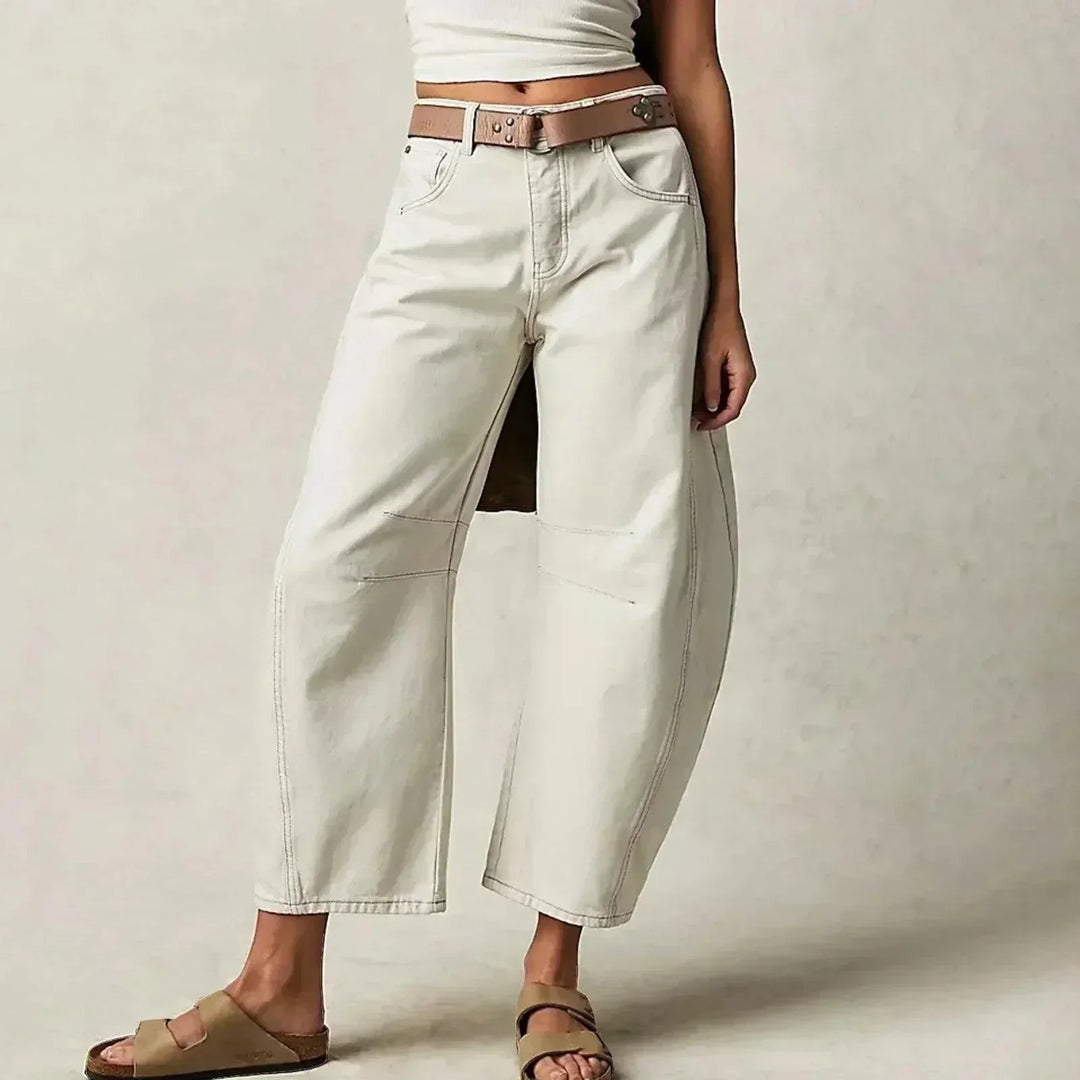 Kaelis | Women’s Straight Leg Trousers with Casual Fit