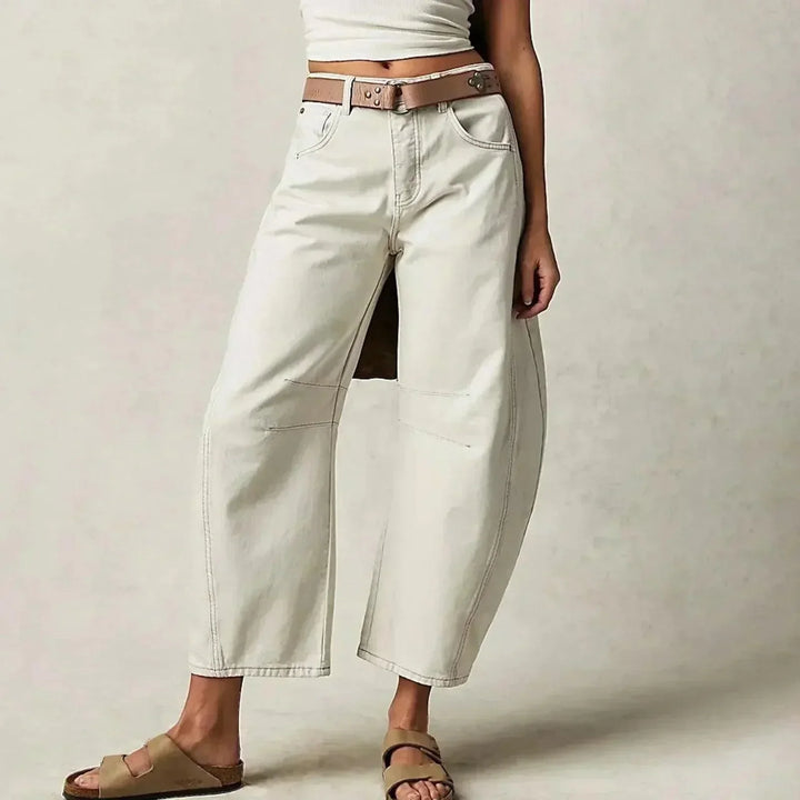 Kaelis | Women’s Straight Leg Trousers with Casual Fit