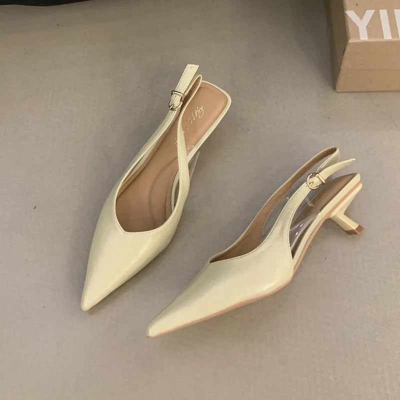 Halia | Women’s Slingback Flats for Smart-Casual Styling
