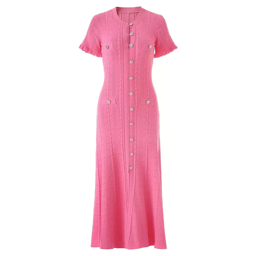 Orla | Women’s Button Front Midi Dress for Everyday Elegance