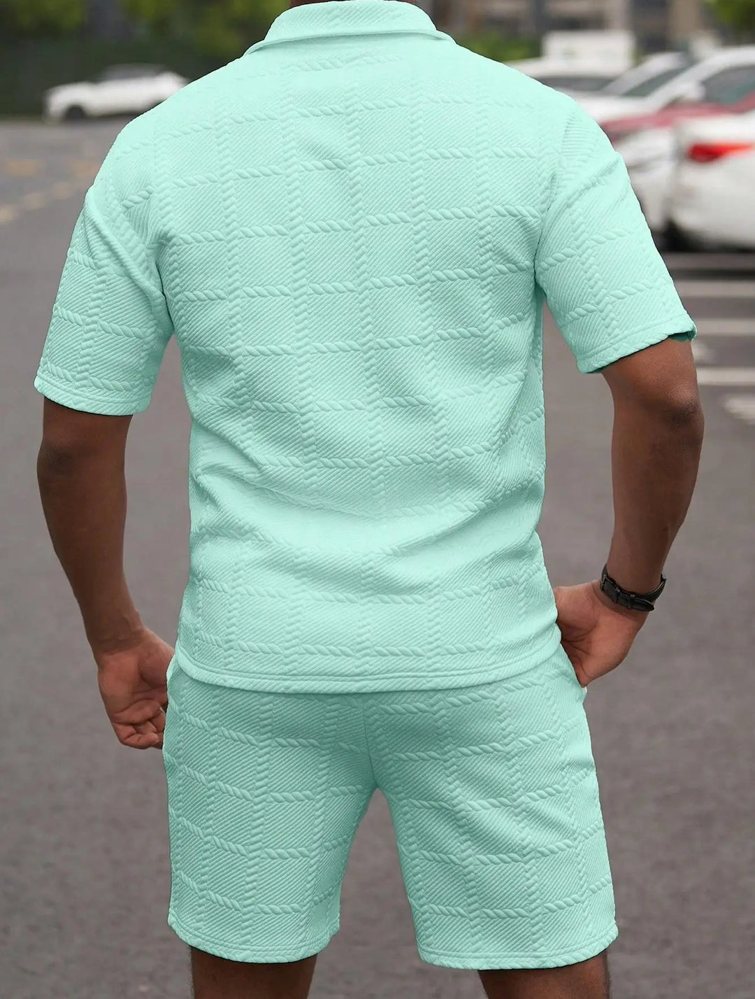Kai | Men’s Polo Shirt and Shorts Set for Summer Comfort