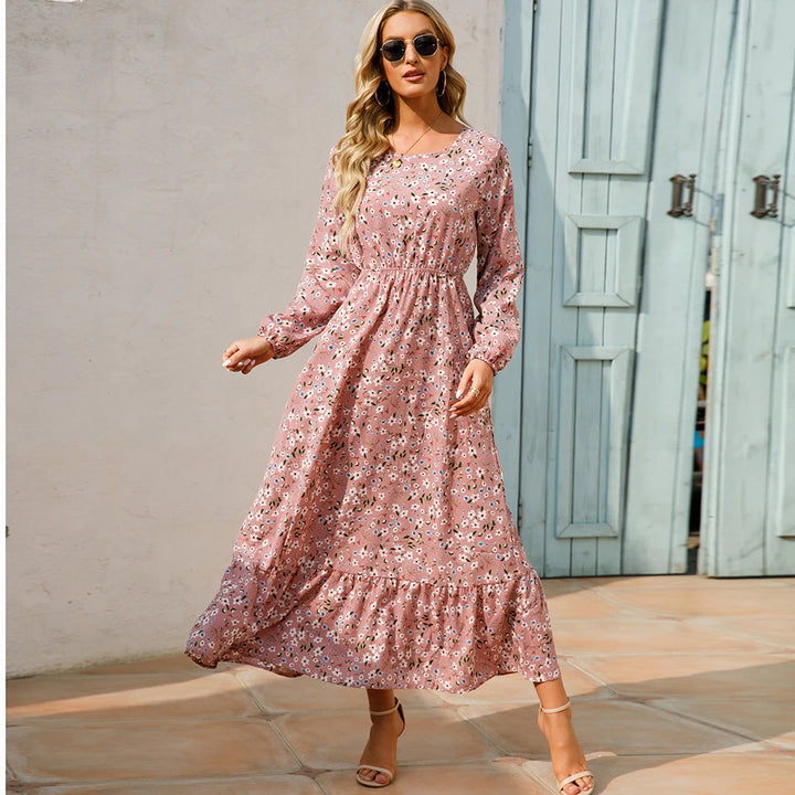 Priscilla | Women’s Maxi Dress featuring a Print of Florals