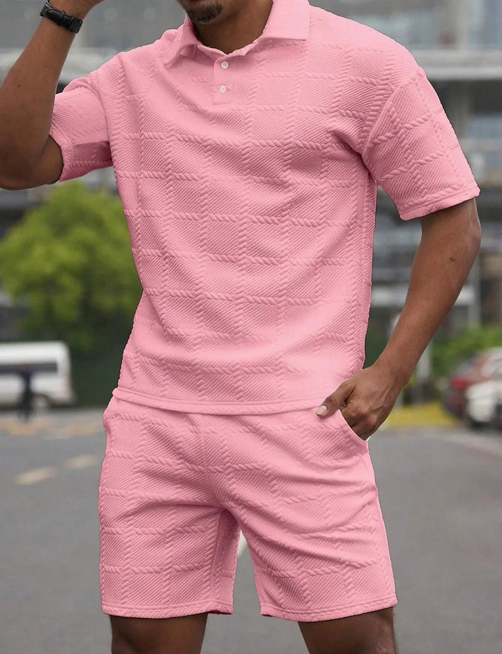 Kai | Men’s Polo Shirt and Shorts Set for Summer Comfort
