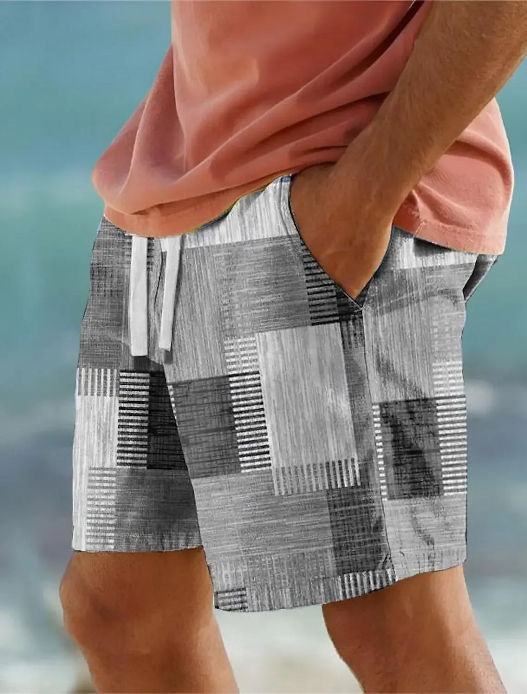 Preston | Men’s Patchwork Shorts for Off-Duty Seasonal Pieces