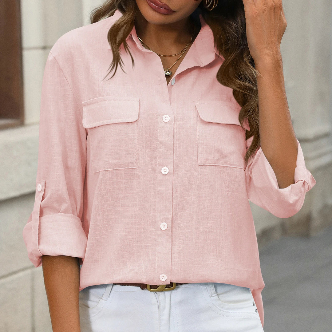 Aliya | Women’s Pocket Shirt for Smart-Casuals