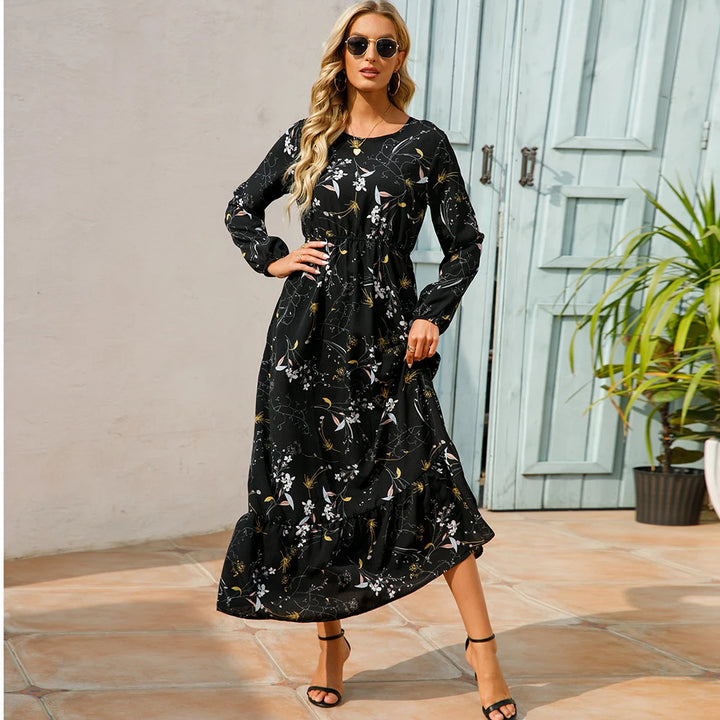 Priscilla | Women’s Maxi Dress featuring a Print of Florals
