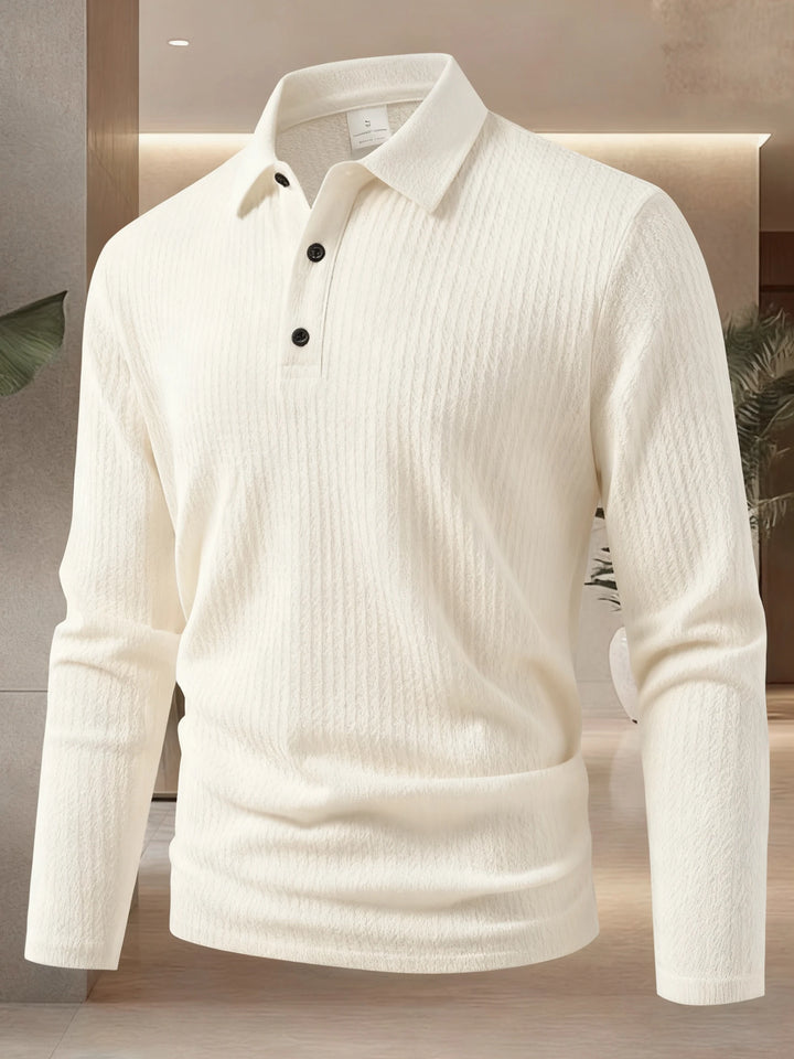 Trent | Men’s Long Sleeve Polo Shirt for Polished Casual Style