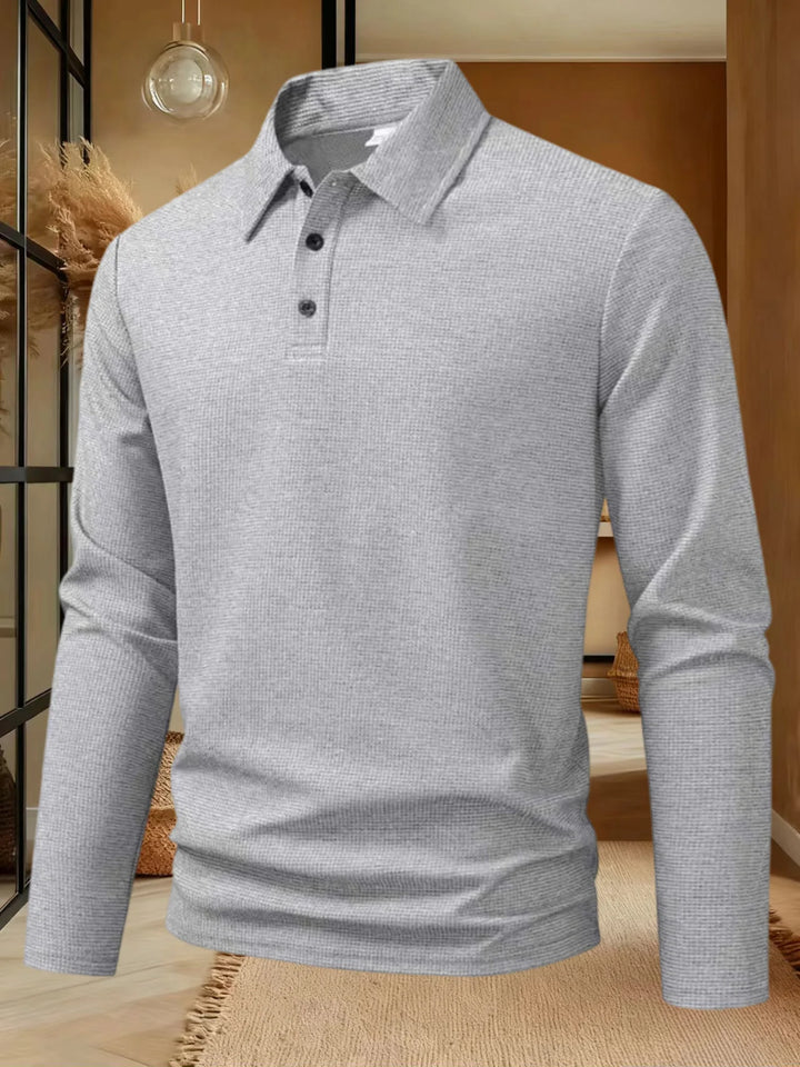 Trent | Men’s Long Sleeve Polo Shirt for Polished Casual Style