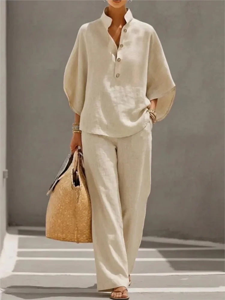 Piper | Women’s Top and Trousers Set for Relaxed Daywear
