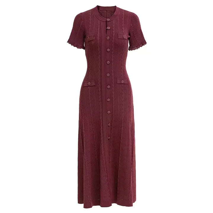 Orla | Women’s Button Front Midi Dress for Everyday Elegance