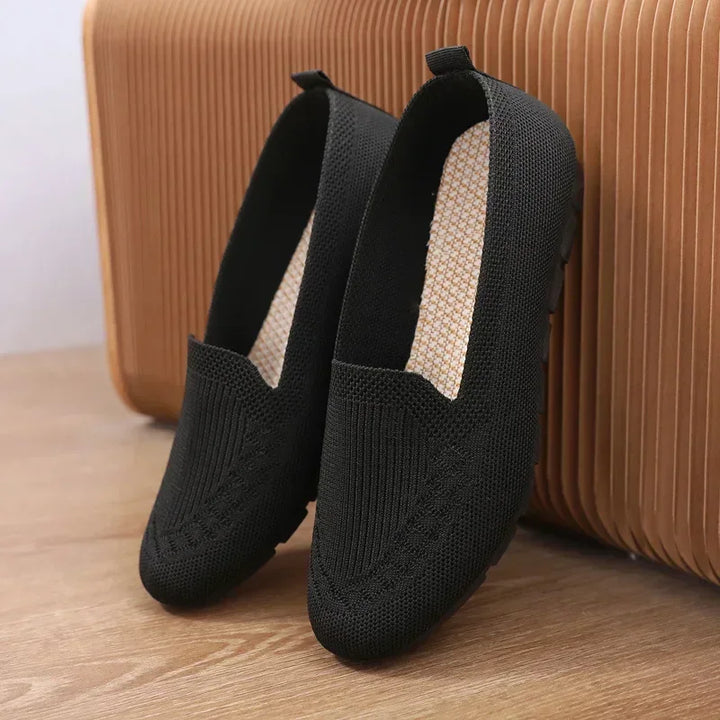 Keira | Women’s Slip-On Flats in a Soft Everyday Texture