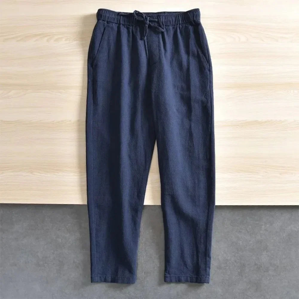 Barney | Men’s Drawstring Trousers for Daily Comfort Garments