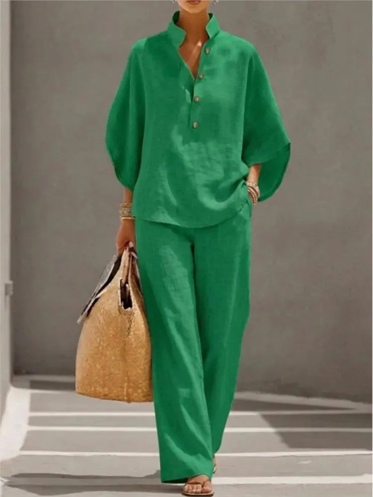 Piper | Women’s Top and Trousers Set for Relaxed Daywear