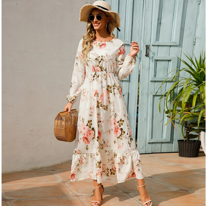 Priscilla | Women’s Maxi Dress featuring a Print of Florals