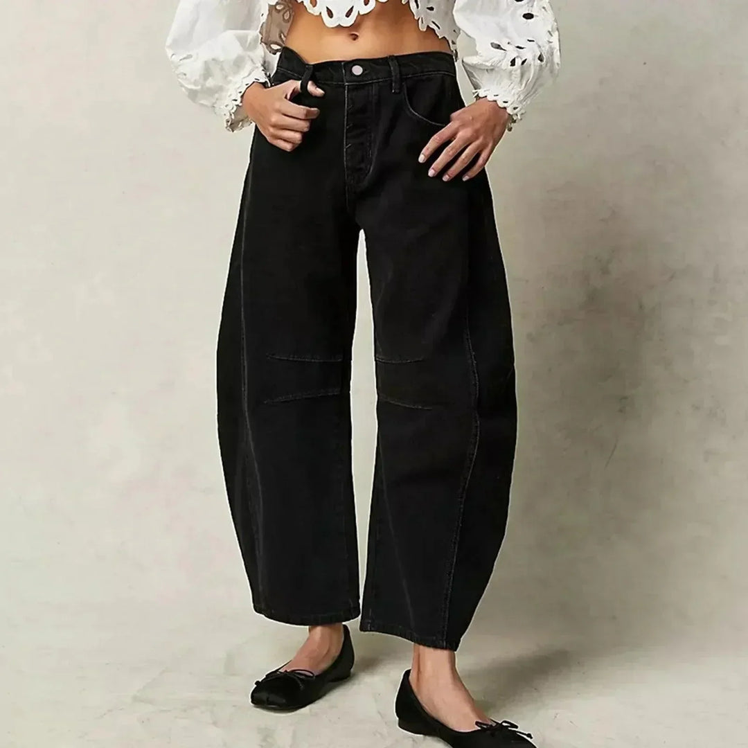 Kaelis | Women’s Straight Leg Trousers with Casual Fit