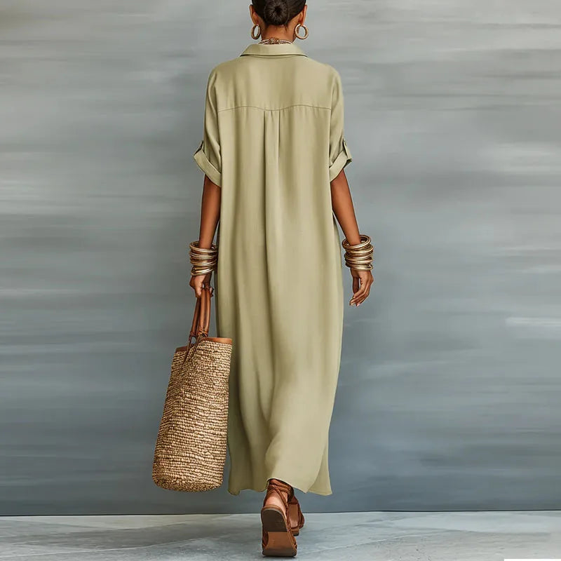 Zelda | Women’s Shirt Dress designed for Casual Warm-Day Outfits