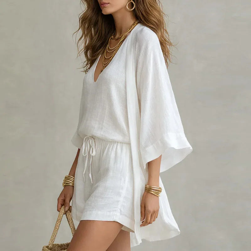 Hazel | Women’s Three-Piece Set designed for Holiday Vacation