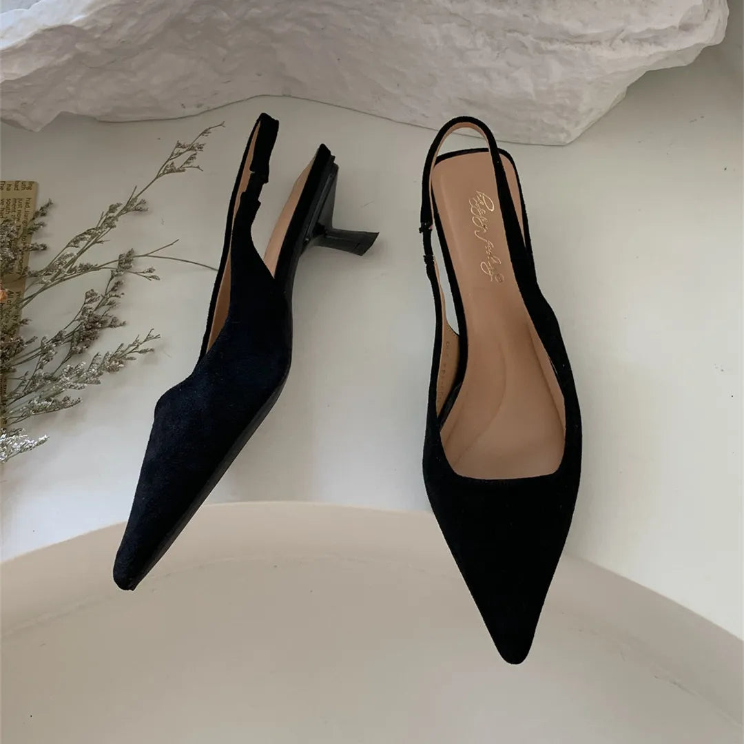 Halia | Women’s Slingback Flats for Smart-Casual Styling