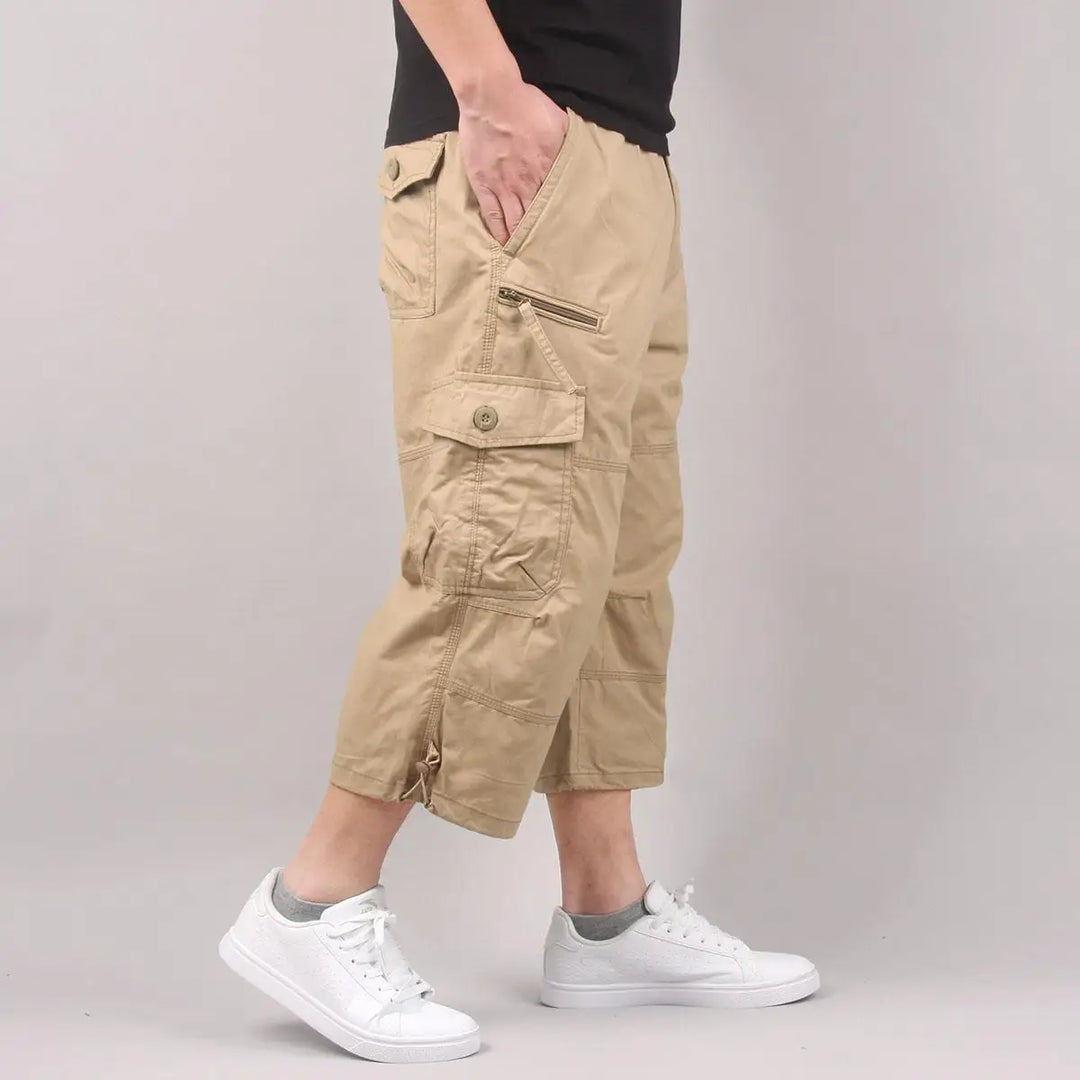 Jaxon | Men’s Cargo Trousers in a Cropped Utility Style