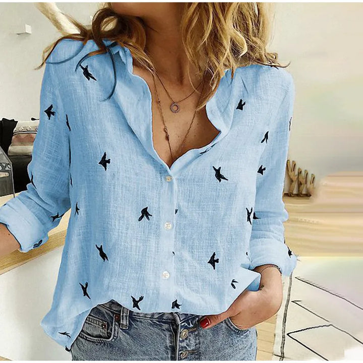 Ulani | Women’s Patterned Shirt for Chic Casual Assembly