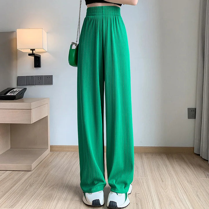 Angeline | Women’s Wide-Leg Trousers designed for Soft Casual Comfort