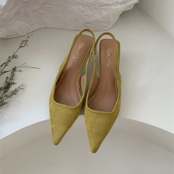 Halia | Women’s Slingback Flats for Smart-Casual Styling