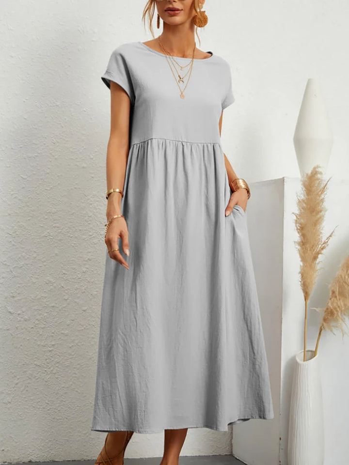 Larissa | Women’s Maxi Dress in a Soft Gathered Silhouette