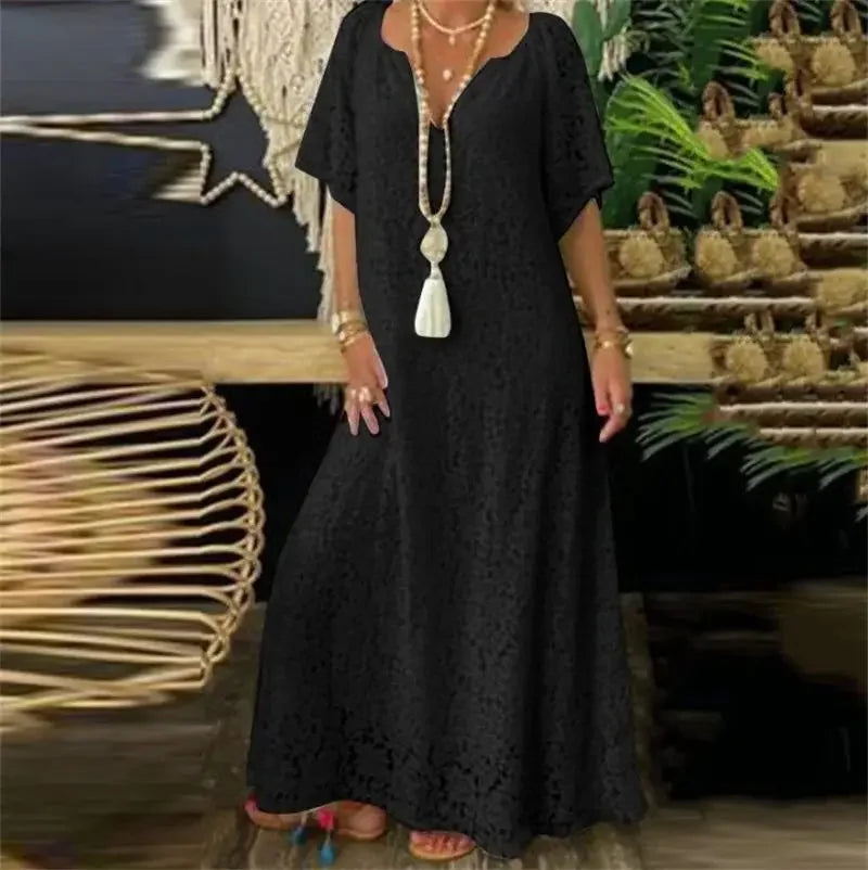 Leandra | Women’s Maxi Dress designed for Easy Sunshine Garments
