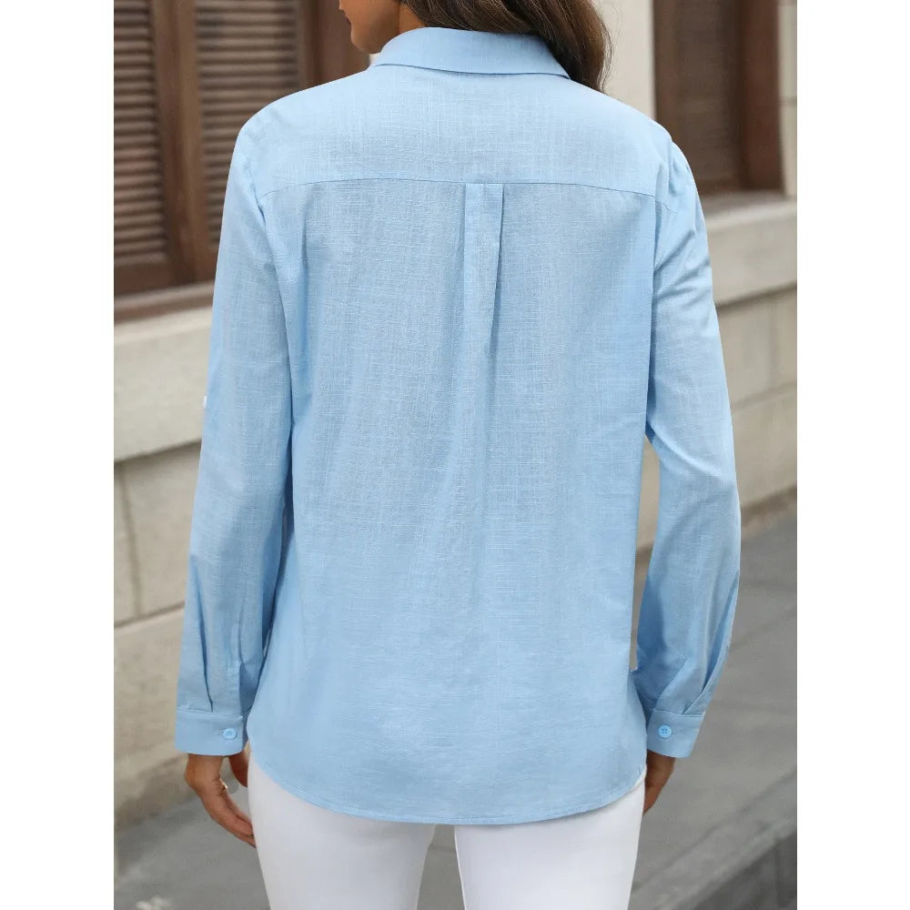 Aliya | Women’s Pocket Shirt for Smart-Casuals