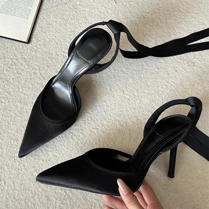 Vivelle | Women’s Slingback Heels featuring a Pointed Toe