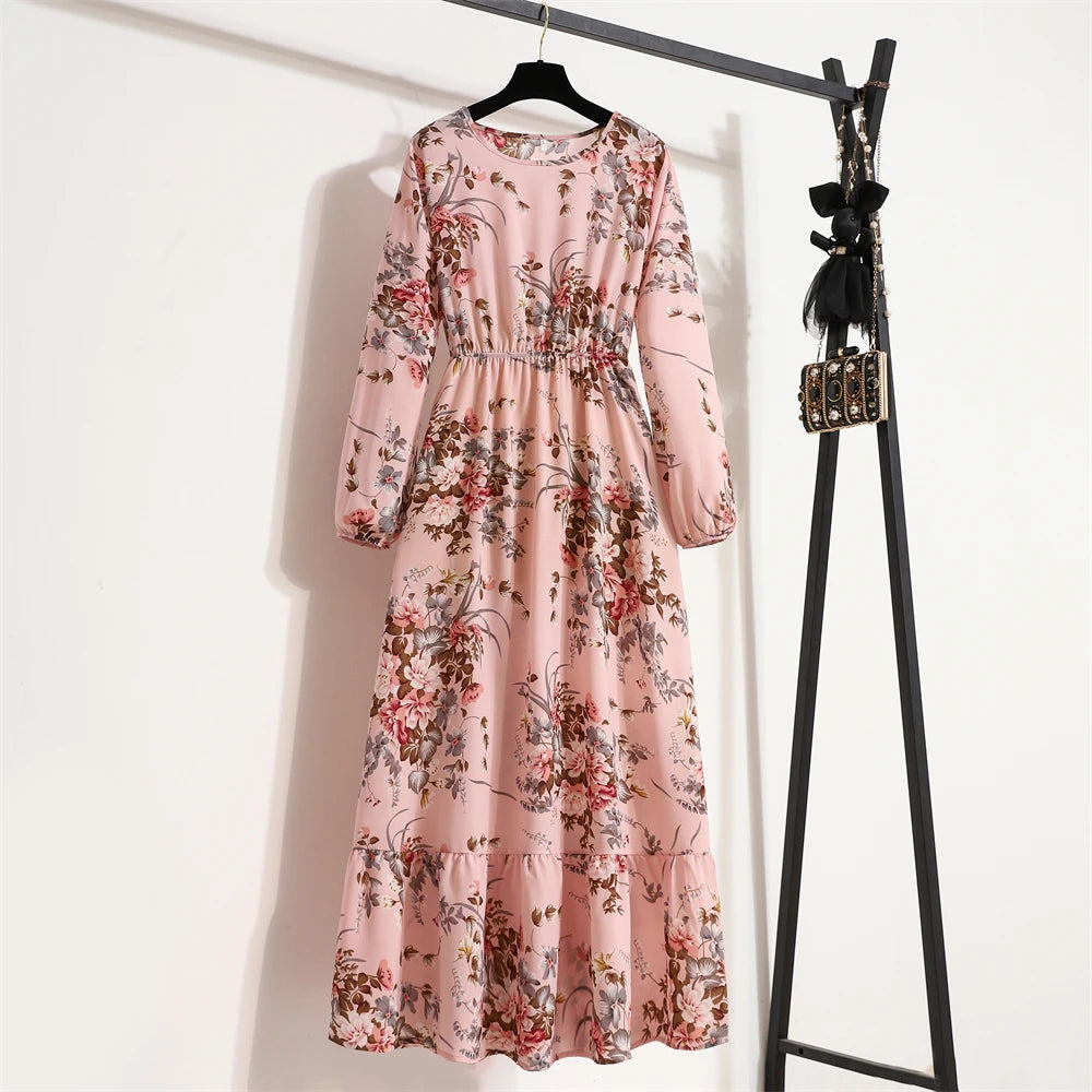 Raisa | Women’s Floral Dress with Button Front
