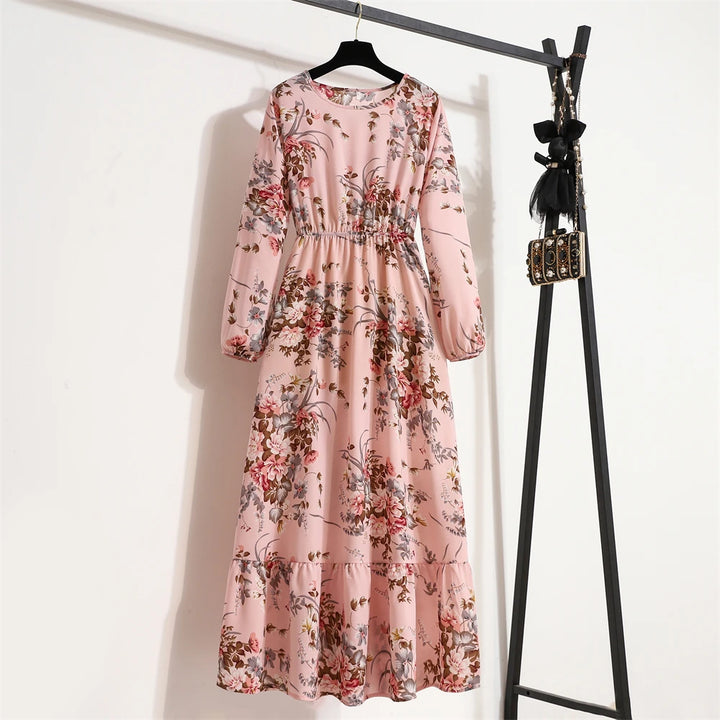 Raisa | Women’s Floral Dress with Button Front