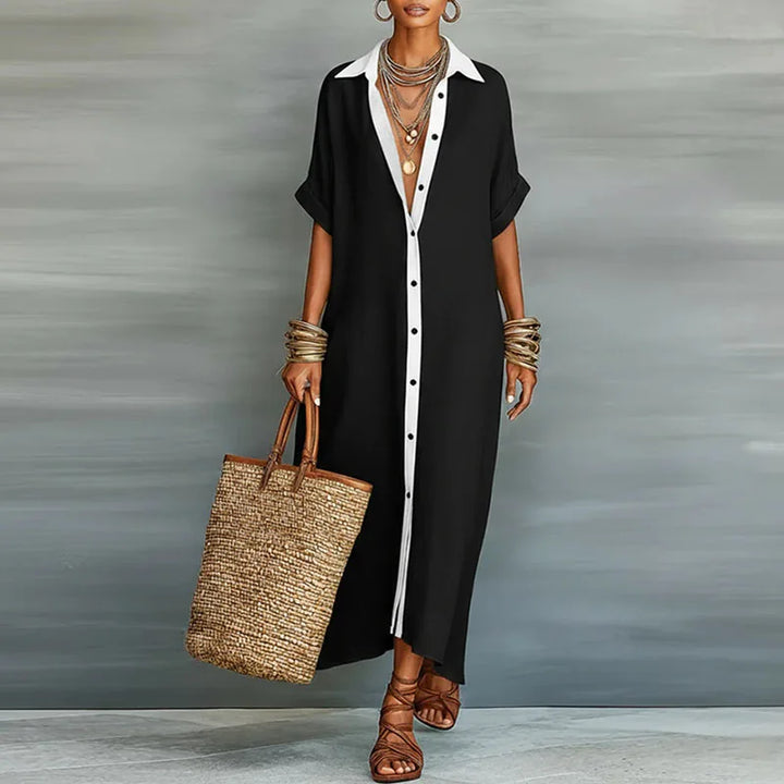 Zelda | Women’s Shirt Dress designed for Casual Warm-Day Outfits